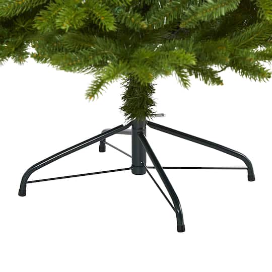 6ft. Pre-Lit Sierra Spruce Artificial Christmas Tree, Clear LED Lights